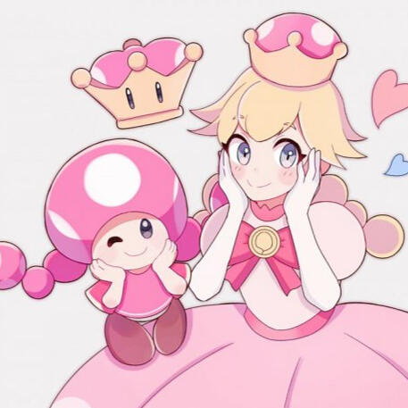 Toadette/ Peachette (Super Mario)
